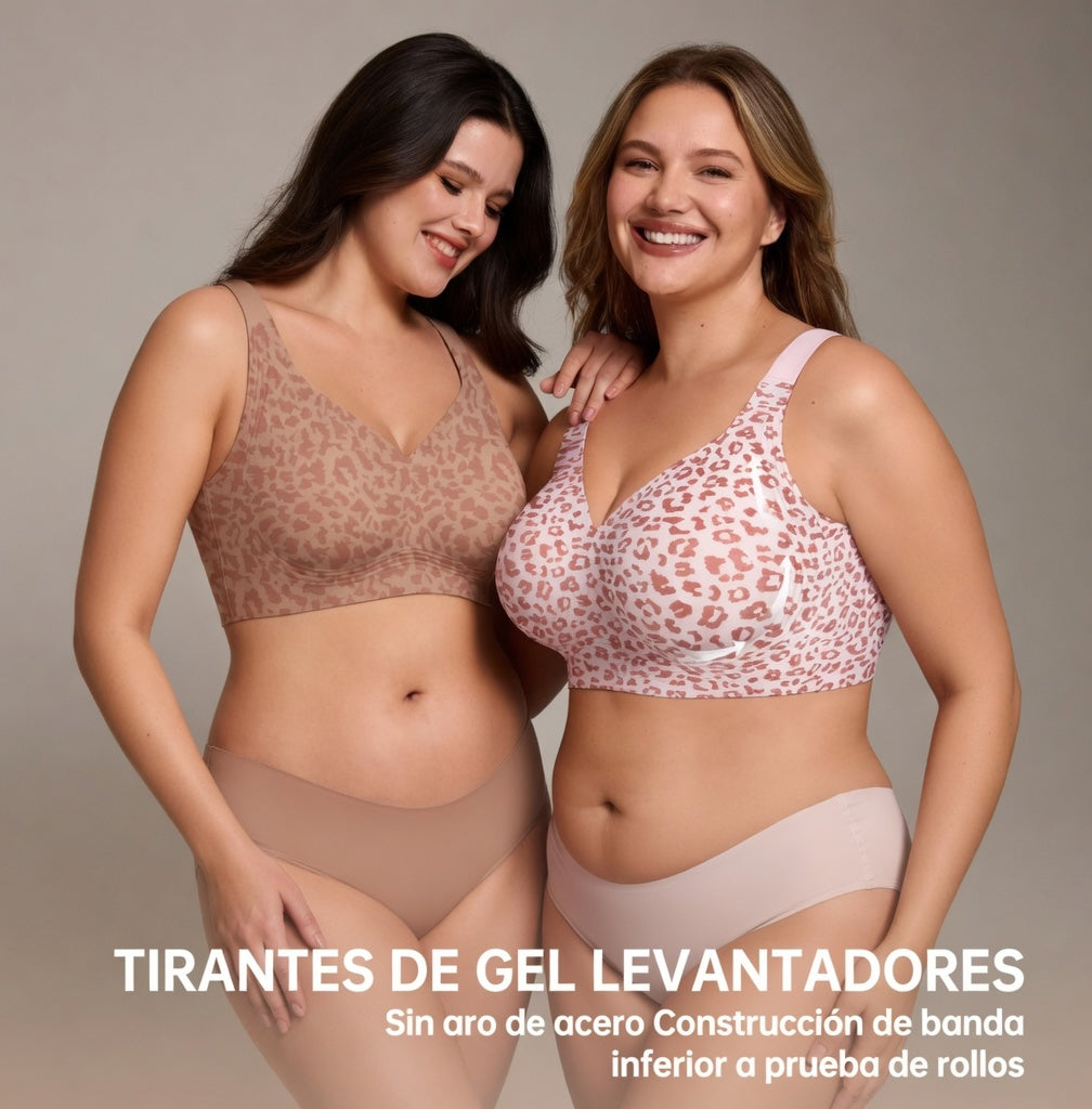 Verano Muse™ Jelly Soft support style Bra With Leopard-print Lingerie